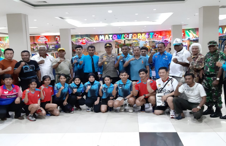 7 Kontingen Ikut Kejuaraan Daerah Tenis Meja 