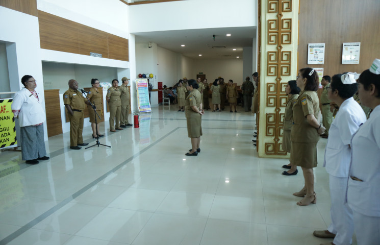 Pasien RSUD Jayapura Hanya Boleh Didampingi Satu Pengunjung Awal 2020