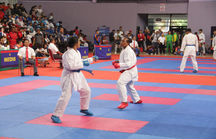 Cabor Karate Papua Gagal Sumbang Medali di Hari Pertama 
