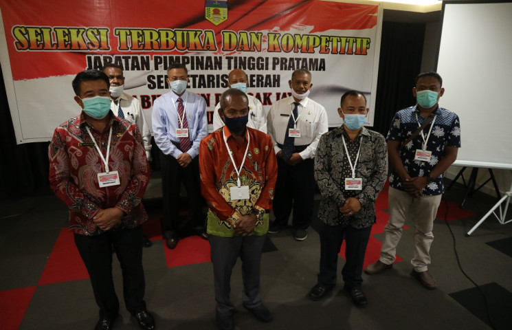 Pansel Jamin Tak Ada Titipan Dalam Seleksi Calon Sekda Puncak Jaya 