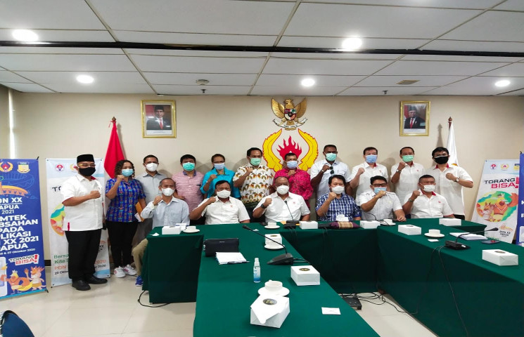 Sistem Aplikasi Keabsahan Peserta PON XX disosialosasikan