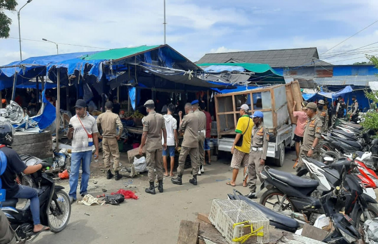DKP Tertibkan Pedagang di Kawasan PPI