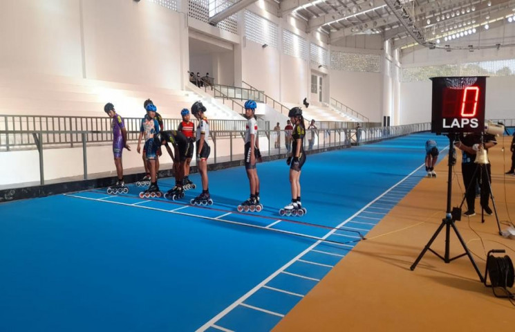 Berstandar Internasional, Perangkat Pertandingan Venue Sepatu Roda Diapresiasi 