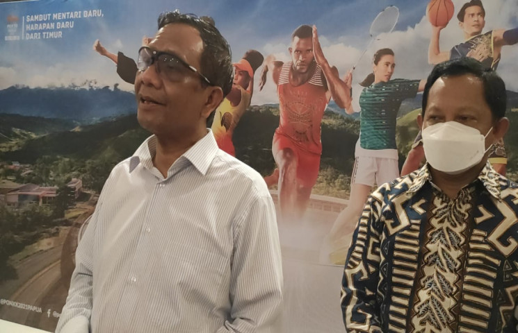 Mahfud MD : Persiapan Pembukaan PON Sudah 100 Persen