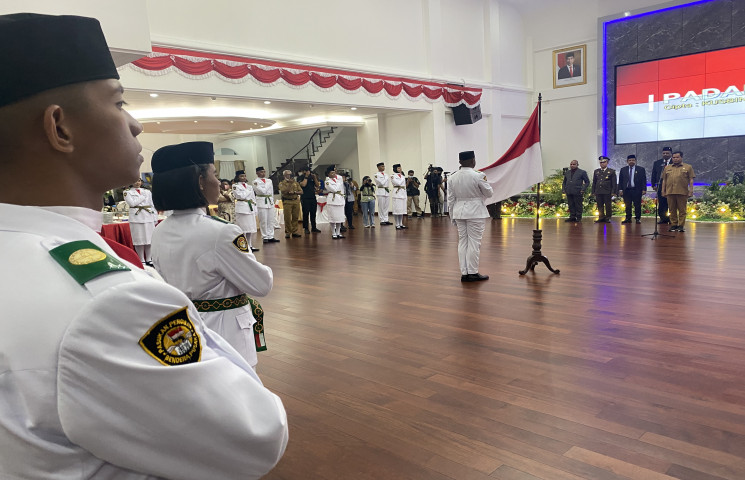 Sekda Papua Kukuhkan 32 Anggota Paskibraka 2022