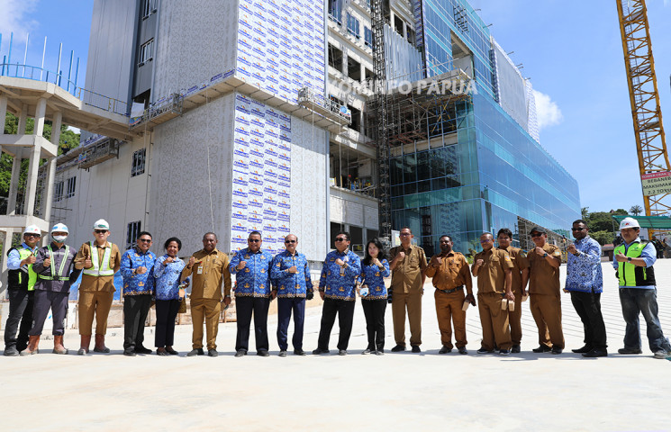 Progres 89 Persen, Gedung Baru Kantor Gubernur dan MRP Diresmikan Akhir Tahun