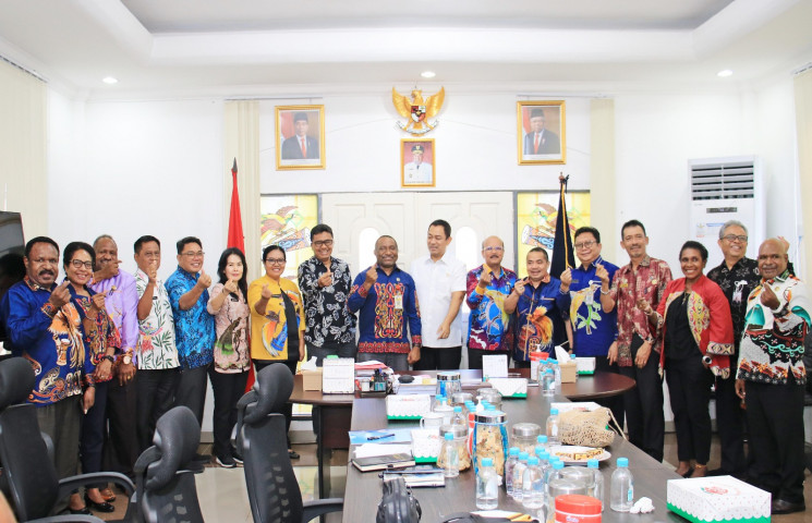 Plh Gubernur Terima Kunjungan Kepala LKPP RI