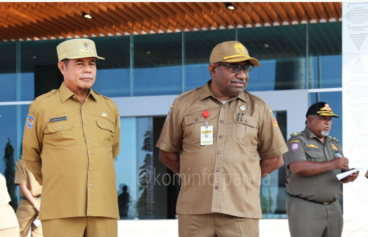 Kontingen Papua Diminta Utamakan Kebersamaan Selain Prestasi di Pornas Korpri 2023