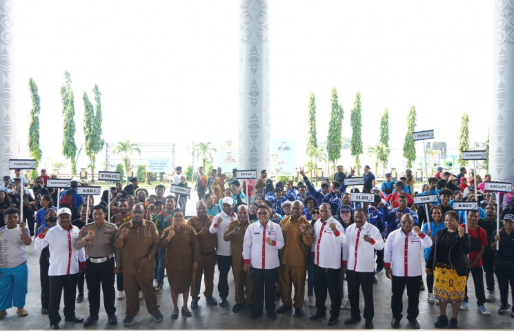 Kontingen Kormi Papua 2023 Dilepas ke Bandung