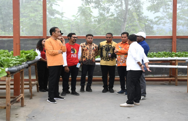 Presiden Jokowi Apresiasi Kegiatan di Waibu Agro Eduwisata