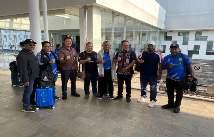 Kontingen Korpri Papua Tiba di Semarang