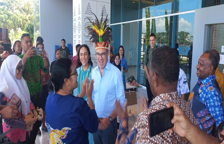Pemprov Papua Terima Tamu Governors Climate and Forest (GCF)