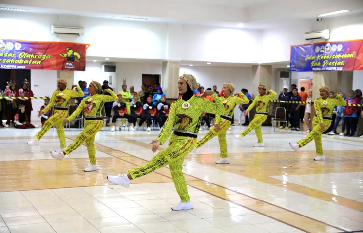 Raih 4631 Poin, Senam Papua Optimis Tembus Final
