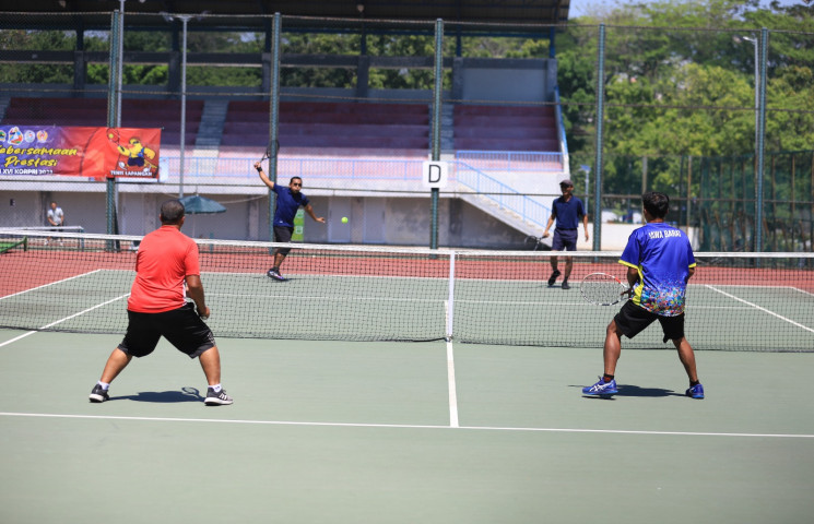 Ganda Putra Tersingkir, Papua Sisakan Ganda Putri Tenis Lapangan 