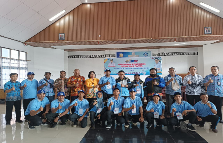 Papua Utus Delapan Pelajar Ikut Olimpade Olahraga Siswa SMK 2023
