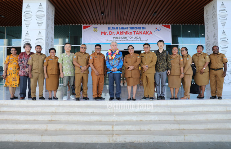 Ramah Tamah Presiden Of JICA Bersama Pemerintah Provinsi Papua