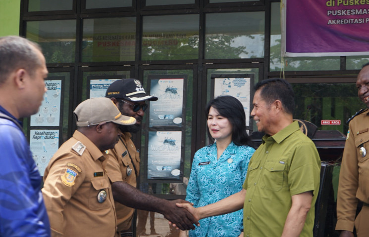 Kunjungan Kerja (KUNKER) Penjabat Gubernur Papua  ke Kabupaten Mamberamo Raya