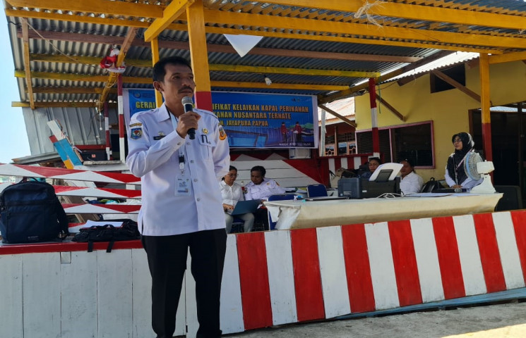DKP Papua Buka Gerai Sertifikat Kelaikan Kapal Perikanan
