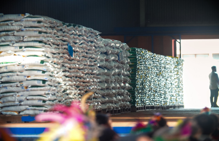 Stock Beras Dan Komoditi Pangan Lainnya Di Papua Aman Menyongsong Nataru 2024
