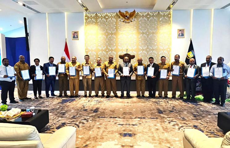 Jaga Netralitas Pada Demokrasi Tahun 2024 Korps Baju Korpri Papua
