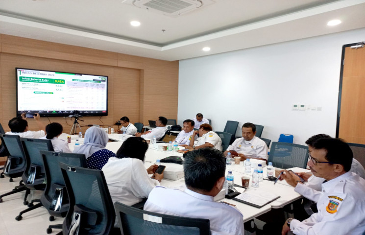 Rakor Pengendalian Inflasi Virtual Perdana Tahun 2024