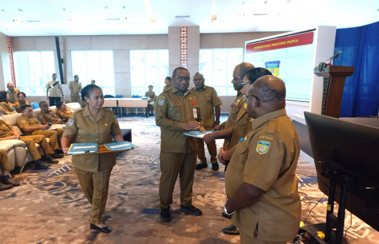 Pemprov Papua Distribusi Ribuan ASN ke 40 SKPD
