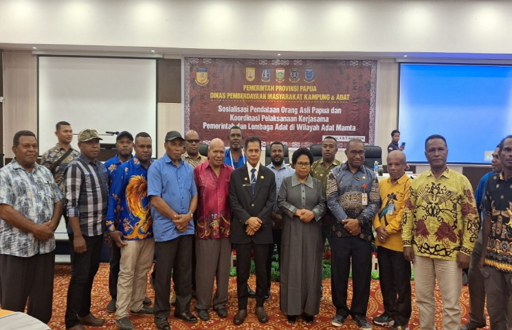 Pj Gubernur : Pendataan OAP Komitmen Pemprov Papua Jaga Keberlangsungan Masyarakat Adat