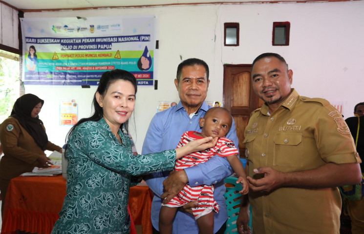 Linda Onibala : Kader PKK Kabupaten dan Kota Didorong Tingkatkan Cakupan Imuniasi Polio