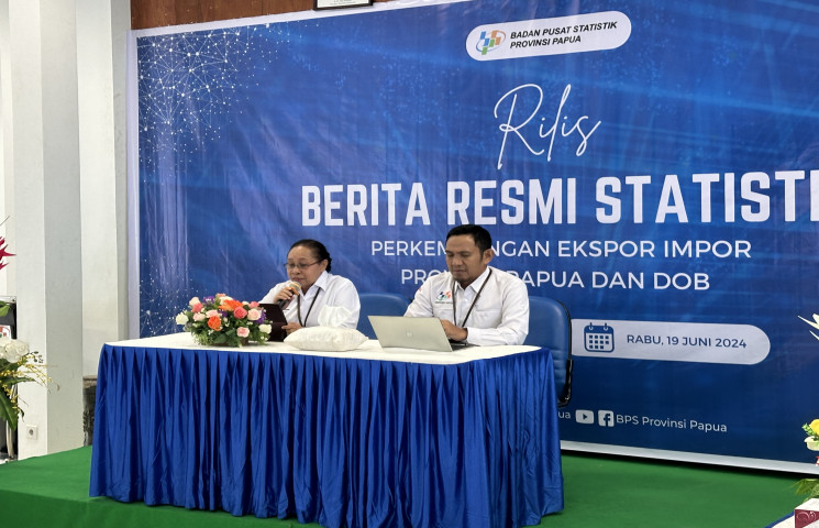 BPS Papua : Ekspor ke enam Negara Juni 2024 senilai 3.826,09 juta dolar AS