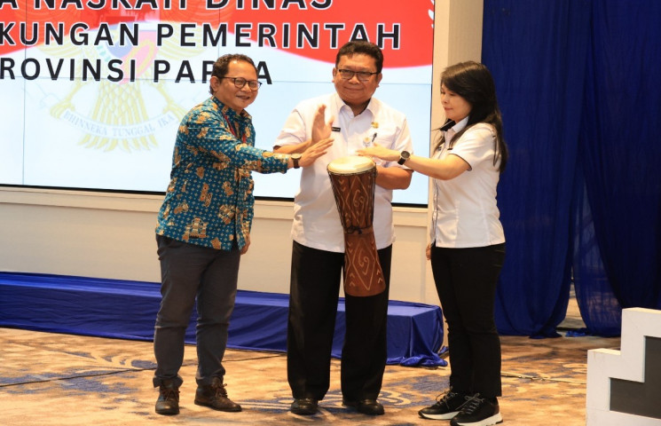 Tingkatkan efektivitas kerja, Pemprov Papua sosialisasikan tata naskah dinas ke pegawai