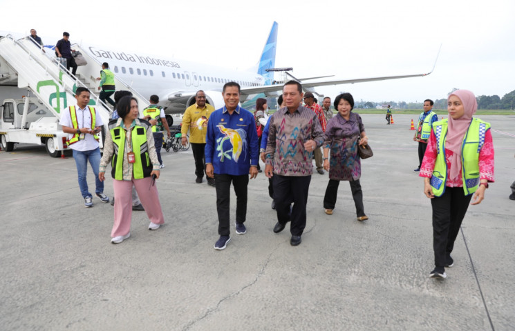 Tiba di Jayapura, Pj Gubernur Limbong minta dukungan semua pihak dalam menjalankan pemerintahan