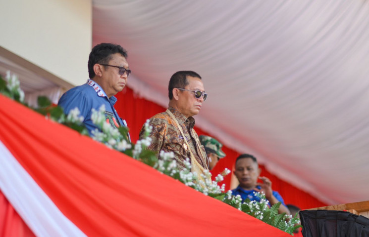 Pj Gubernur Limbong jadi Irup Upacara HUT Kemerdekaan RI di Stadion Mandala Jayapura