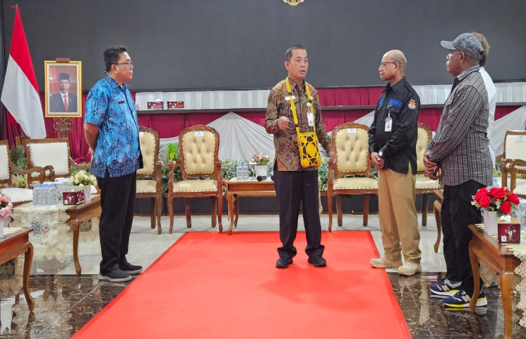 Silaturahmi ke KPU Provinsi Papua, Limbong Pesan Siapkan Mitigasi Pilkada