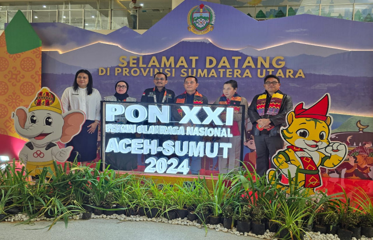 Pj Gubernur Limbong Semangati Atlet Jelang Penutupan PON 