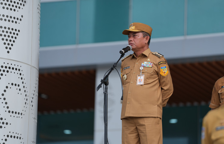Pj Gubernur Limbong : Serapan Anggaran SKPD Sudah Membaik