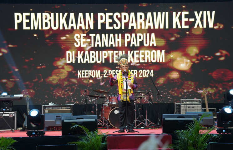 Buka Pesparwi XIV, Pj Gubernur : Semoga Terwujud Penghayatan Nilai Keagamaan dan Spiritual