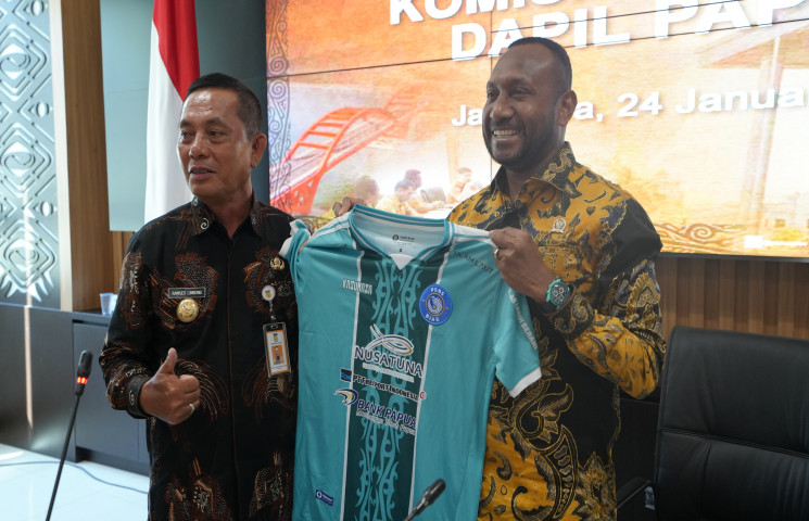 Kunjungi Papua, Mandenas Berharap Bantu Selesaikan Beban Pemprov Papua