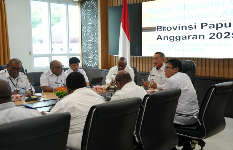 Pemprov Papua Optimalkan Anggaran, SKPD Diminta Tetap Produktif