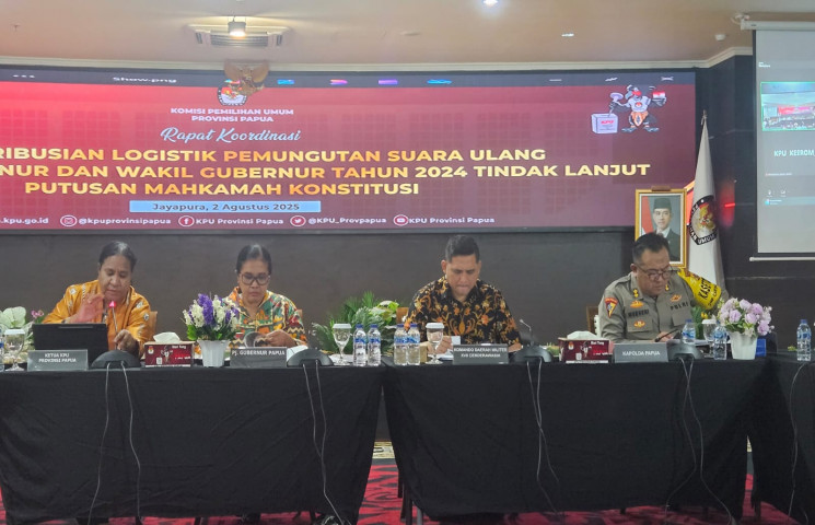Sekretaris Daerah Papua : “Pastikan Logistik Papua Sampai Tepat Waktu“