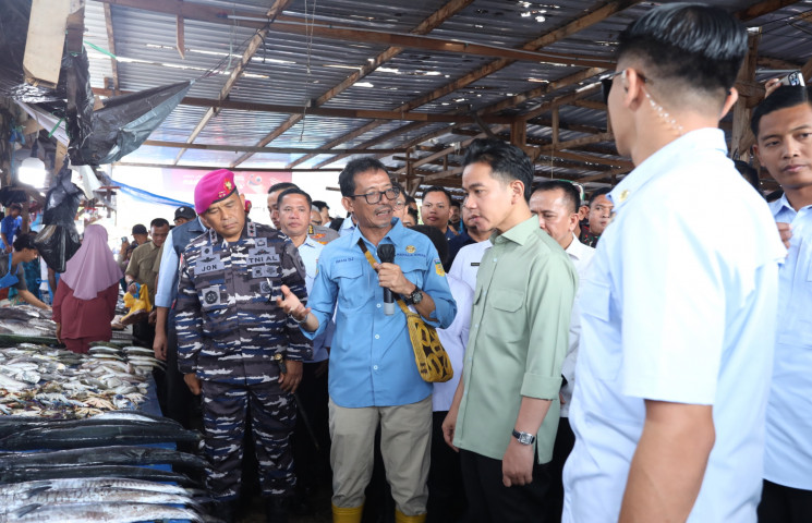Pj Gubernur Agus Fatoni Dampingi Wapres Tinjau PPI Hamadi: Potensi Perikanan di Papua Cukup Besar