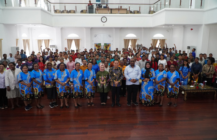 PKK Provinsi Papua Gelar Ibadah Oikumene Persekutuan Anak dan Remaja Gereja