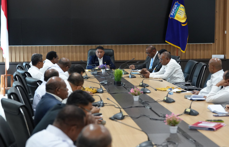 Pemprov Papua Perkuat Sinkronisasi Pembangunan Infrastruktur