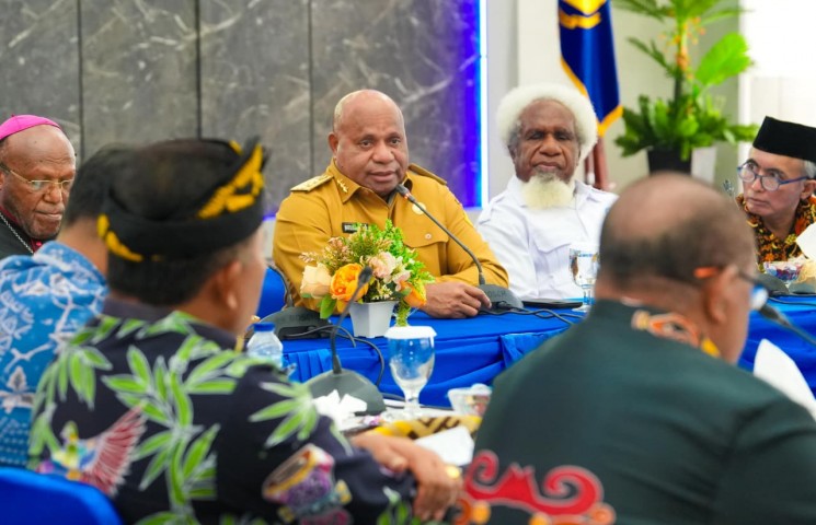 Pemprov Papua Bangun Kolaborasi dengan Tokoh Agama Dukung Papua Cerah