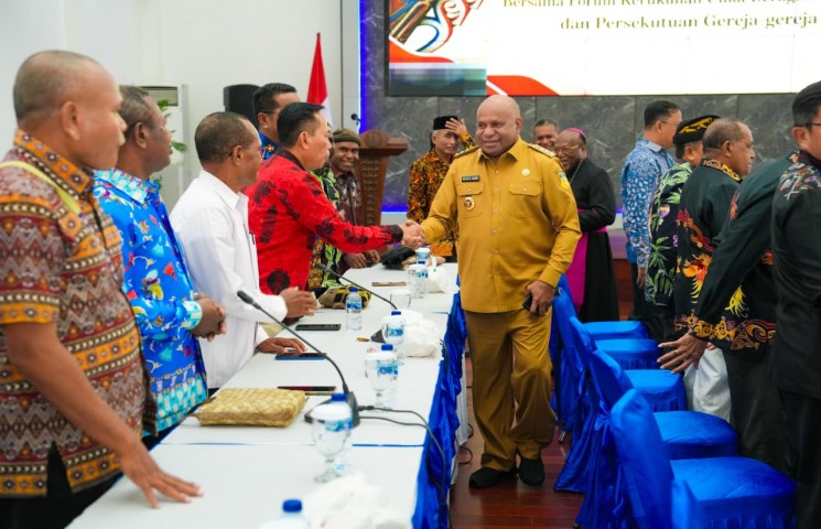 Pemprov Papua Ajak Tokoh Agama Jaga Keharmonisan Masyarakat