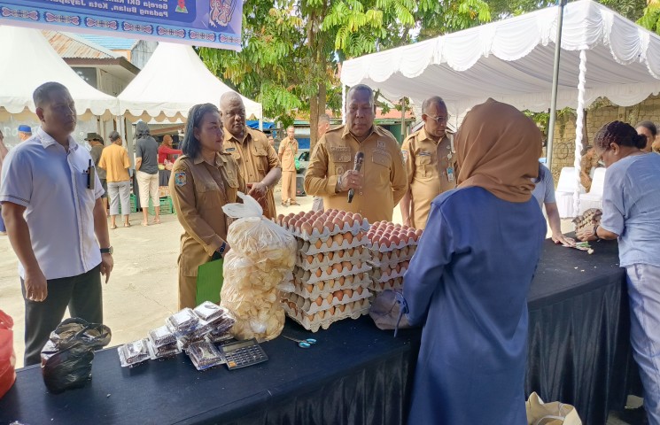 Pemprov Papua Gelar Gerakan Pangan Murah, Jaga Stabilitas Harga dan Kendalikan Inflasi