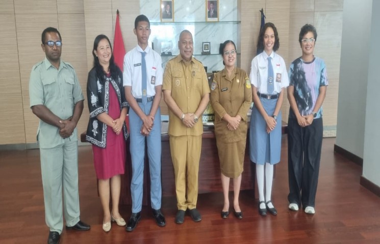 Pemprov Papua Kirim Dua Putra-Putri Terbaik Ikuti Pemusatan Latihan Paskibraka Nasional 2026