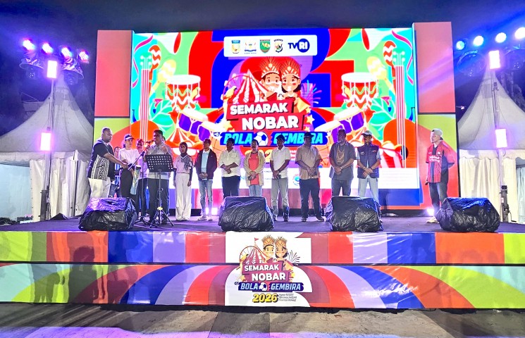 Pemprov Papua Gelar Nobar Final Piala Dunia 2026, Christian Sohilait Ajak Warga Pererat Kebersamaan