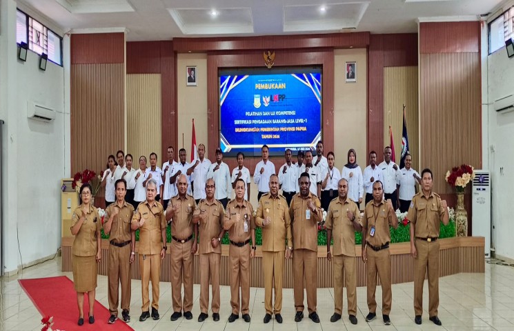 Pemprov Papua Tingkatkan Kompetensi ASN di Bidang Pengadaan Barang dan Jasa