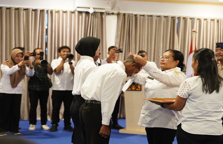 Pemprov Papua Mulai Pembinaan 32 Calon Paskibraka 2026