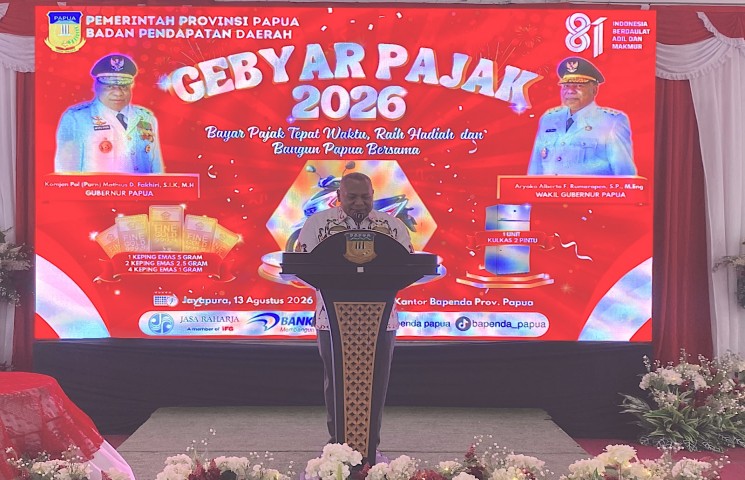 16.258 Wajib Pajak Penuhi Kriteria Gebyar Pajak Papua 2026